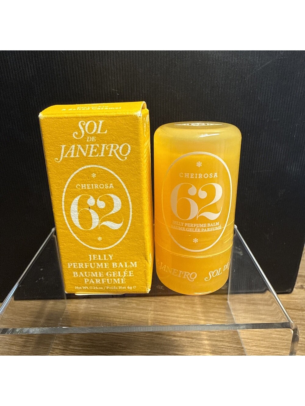 Sol de Janeiro Cheirosa 62 Jelly Perfume Balm 0.14oz (New in Box/Unused)